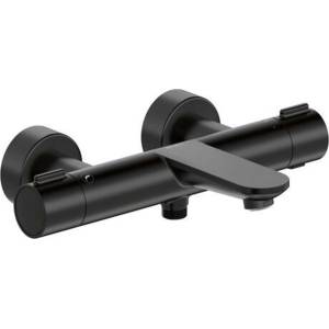 Duravit Wave - Термостатичен смесител за вана, матово черно WA5220000046 (WA5220000046)