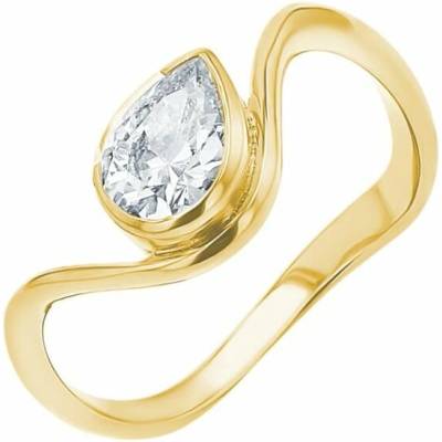 Eppi zásnubný prsteň s pear lab grown diamantom Kylie RE48833