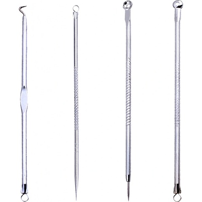 APT Sada 4 kusů jehel, ok a smyček na odstranění akné