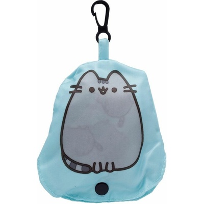 Skladacia taška s mačkou Pusheen 2 varianty Modrá