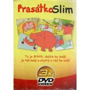 DM discont Prasátko Slim (Kolekce) - 3DVD (097454)