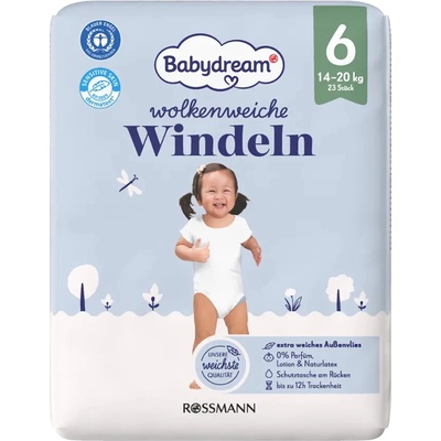 Babydream Premium XL 14–20 kg 6 23 ks