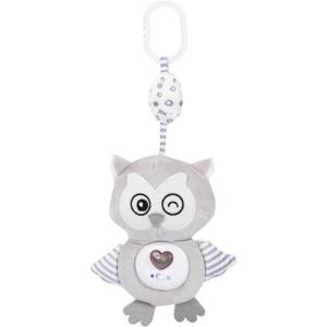 Chipolino Плюшена играчка за количка и креватче Chipolino - Бухалчe (PIKL02502OWL)