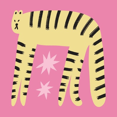 Plagát, Obraz - Tinyandwildno22, Treechild, 40 × 40 cm