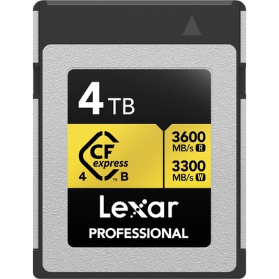 Lexar CFexpress B 4.0 Pro Gold 4TB LCXEXPR004T-RNENG