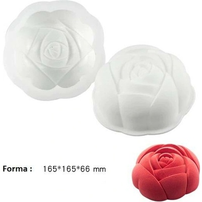 Silicolove forma silikonová na mousse desert růže 16,5cm