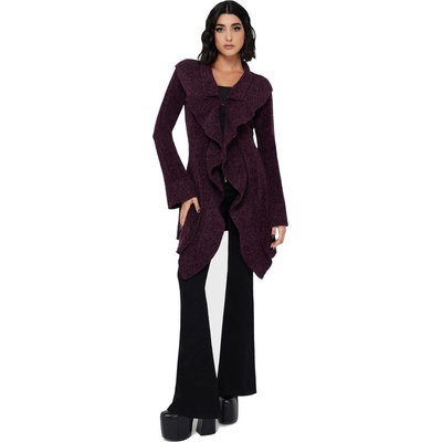 KILLSTAR Дамска жилетка KILLSTAR - Lunar Owl - Purple - KSRA013910