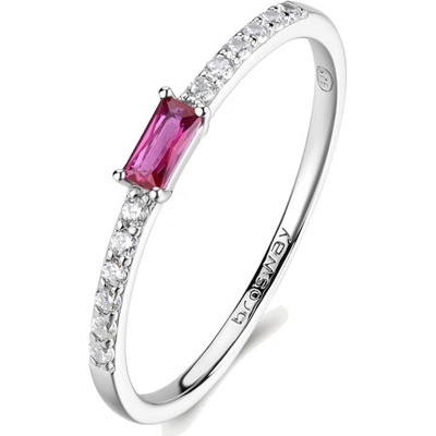 Brosway stříbrný prsten Fancy Passion Ruby BWFPR143