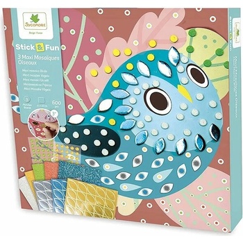 Sycomore Stick & Fun Mozaika, ptáci