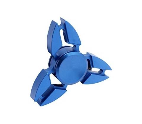 Fidget spinner Crab modrý