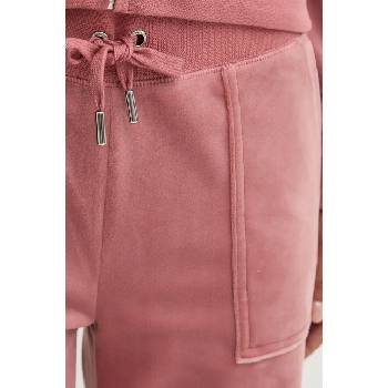 Juicy Couture Спортен панталон Juicy Couture DEL RAY PANT в розово с изчистен дизайн JCAP180EU (JCAP180EU.697)