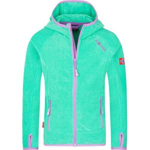 TROLLKIDS Детско поларено яке Trollkids Girls Sandefjord Jacket Fleece jacket - Aquamarine / Violet Sorbet - размер 110 (EU) (703-2389-1114)