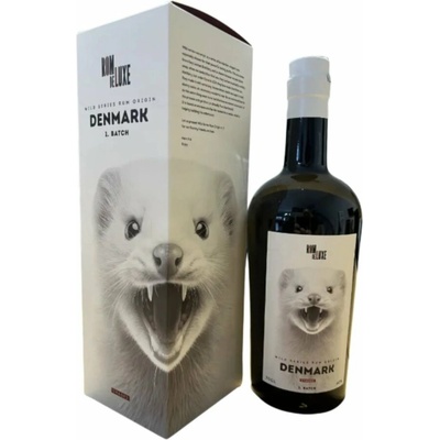 Rom de Luxe Wild Series Rum No. 7 Denmark 60% 0,7 l (holá láhev)