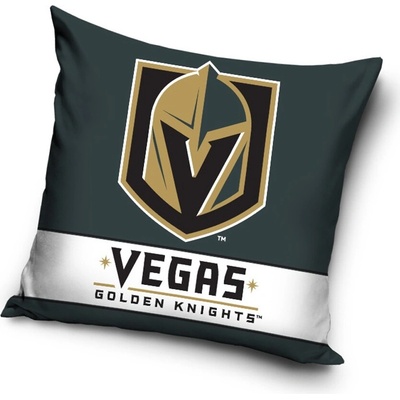 TipTrade Velurový Polštář NHL Vegas Golden Knights 40x40