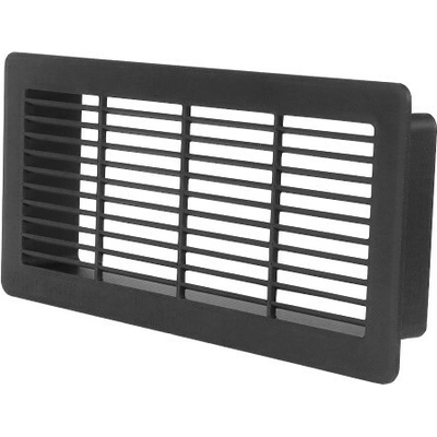 Dalap 972B PVC hranatá černá 220 x 90 mm