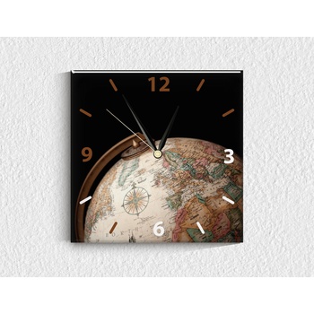 Image 1 of Стъклен стенен часовник 029