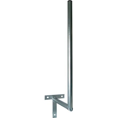 Anténní držák síta 25cm na zeď s křížem, trubka 28/2mm. výška 60cm