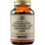 Solgar Glucosamine, Hyaluronic Acid, Chondroitin & MSM, 60 tablets