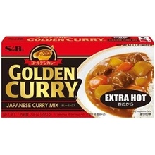 S&B curry mix Extra hot 220 g