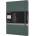 Moleskine Тефтер с твърди корици Moleskine Pro Collection X-Large - Зелен (PROPFNTB4HK19)