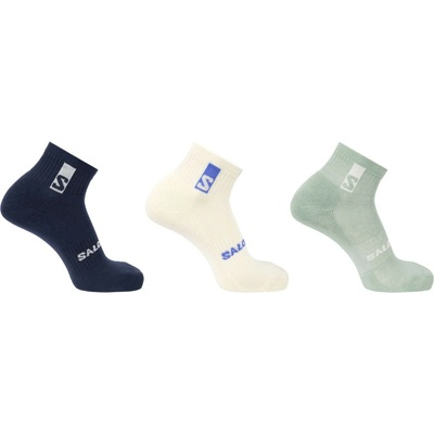 Salomon Everyday Ankle 3-Pack čierna zelená