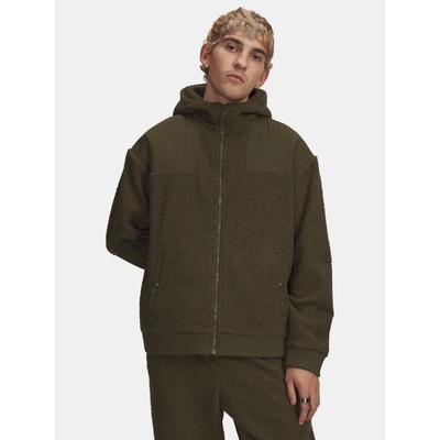 Under Armour UA High Pile Fleece FZ-GRN zelená