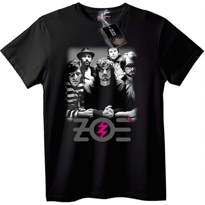 NOONEBRAND Тениска ZOE Лого - M, Black