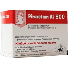 PIRACETAM AL POR 800MG TBL FLM 100