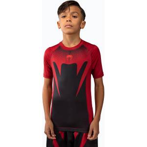 Venum Детски рашгард Venum Attack Rashguard SS black/red