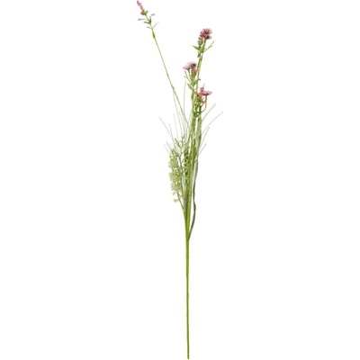 Umělá květina Ib Laursen D.78 cm dva druhy růžových květů