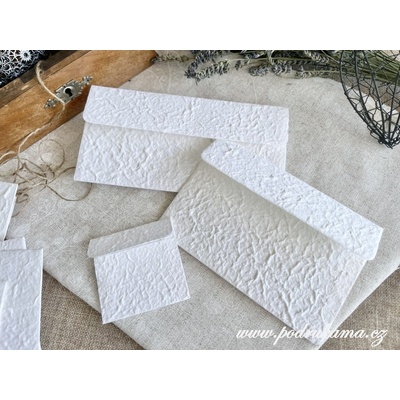 Sapaimport Obálka 12x18 reliefní smetanová