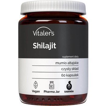 Vitalers Шилажит (Мумио) 400 mg 60 капсули | Vitalers (406811 (VIT-0681) VIT)