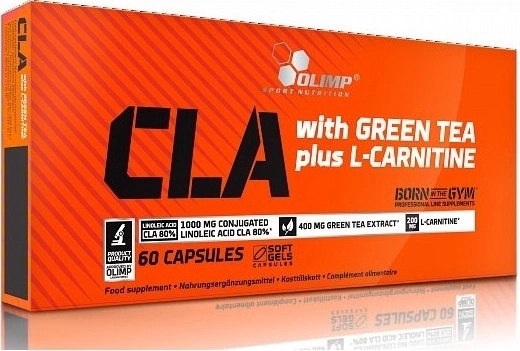 olimp cla with green tea plus l-carnitine 60 capsules Olimp Sport Nutrition CLA Green Tea plus L-Carnitine 60 kapslí od 149 Kč