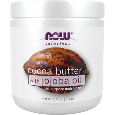 NOW Foods Cocoa Butter with Jojoba Oil [184 грама]