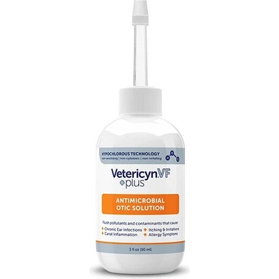 Vetericyn VF plus antimicrobial otic solution 90 ml
