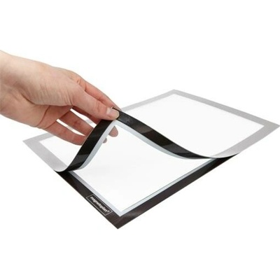Magnetoplan Magnetický rámček samolepiaci A4 stříbrný 2 ks