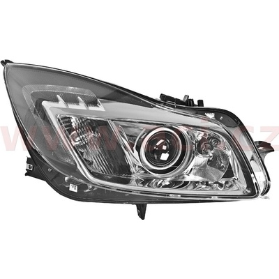 Přední světlo BI-XENON D1S+H11 s denním svícením a s natáčením do zatáčky HELLA (prvovýroba) P ACI 3850982H