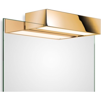 DECOR WALTHER Лампа над огледалото Box Clip On LED 2700K 25 см злато (0420220)