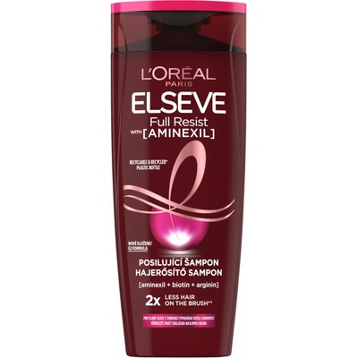 L'Oréal Elseve Full Resist Aminexil Strengthening šampón 400 ml