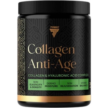 Trec Nutrition Collagen Anti-Age | Marine Collagen with DracoBelle Nu, Hyaluronic Acid & CoQ10 [300 грама] Ванилия с ягода