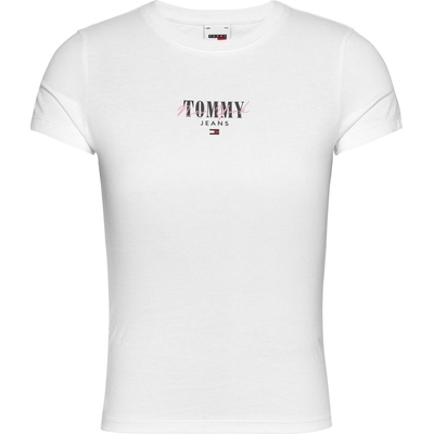 Tommy Jeans Curve Тениска 'Essential' бяло, размер XXXL