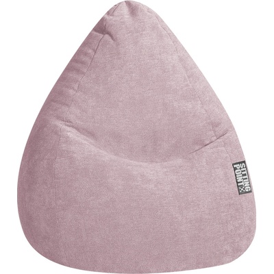 Beanbag Sedací vak Alfa XXL 80 × 130 cm ružový