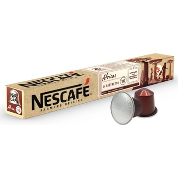 NESCAFÉ NESCAFÉ® Farmers Origins Africas Ristretto капсули за Nespresso® 10 бр