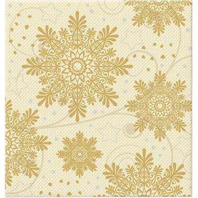 PAW Obrúsky TaT 38x40cm Snowflakes gold