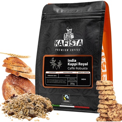 Kafista India Kappi Royal 100% Robusta na Espresso 4 x 250 g