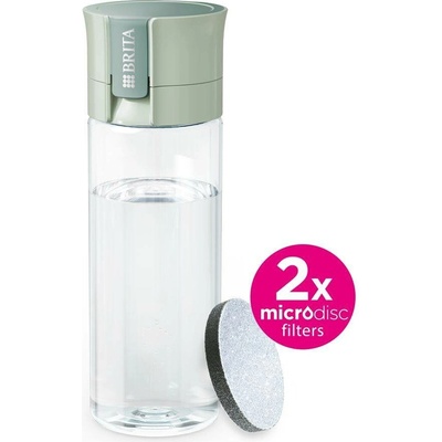 Brita Fill & Go Vital 0,6 l zelená + microdics 2 ks 2024 – Hledejceny.cz