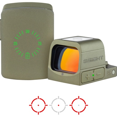 Osight reflexní S 2 MOA Olive Green