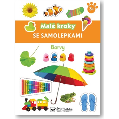 Malé kroky se samolepkami Barvy 3+