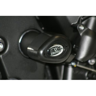 RG Cp0195Bl Aero padací chrániče spodní Yamaha Yzf-R1 černé - Černá