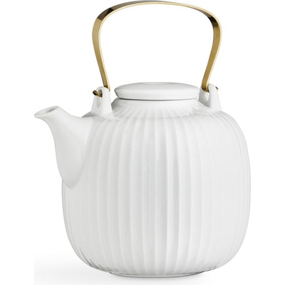 Kähler Кана за чай Hammershøi 1, 2 л бяла (693040)